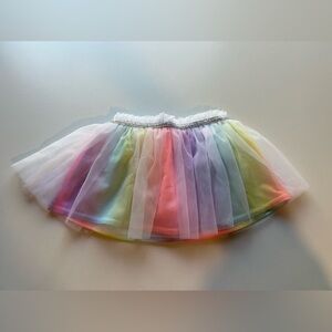 Kids Rainbow Tulle Skirt